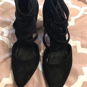 Black high heels